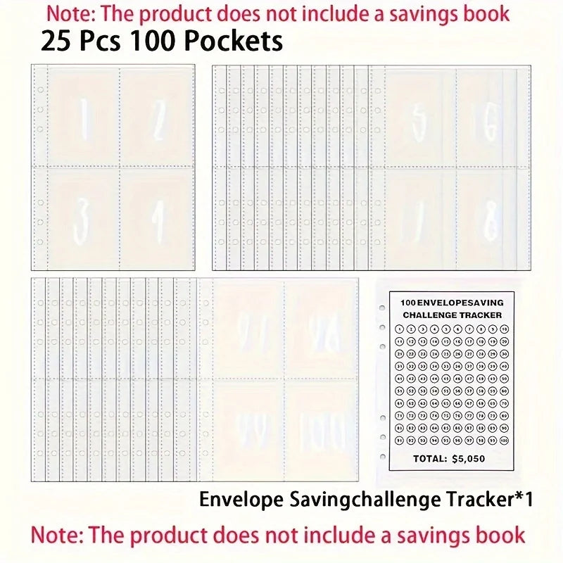 A5 Organization Inserts for Tracking Goals