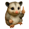 Sassy Animal Desktop Statue with Playful Gesture