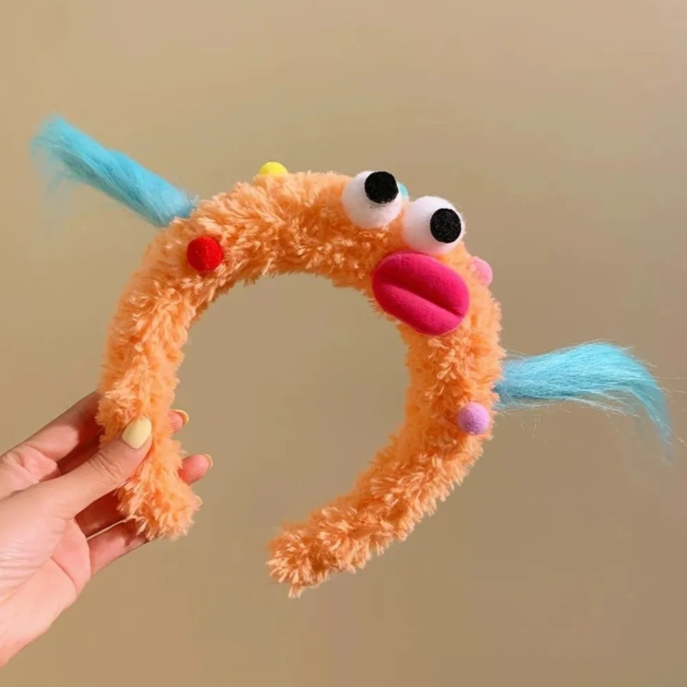 Bandeau à cheveux en forme de anneau de dessins animés coloré