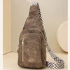 Elegant PU Leather Crossbody Sling Bag for Women