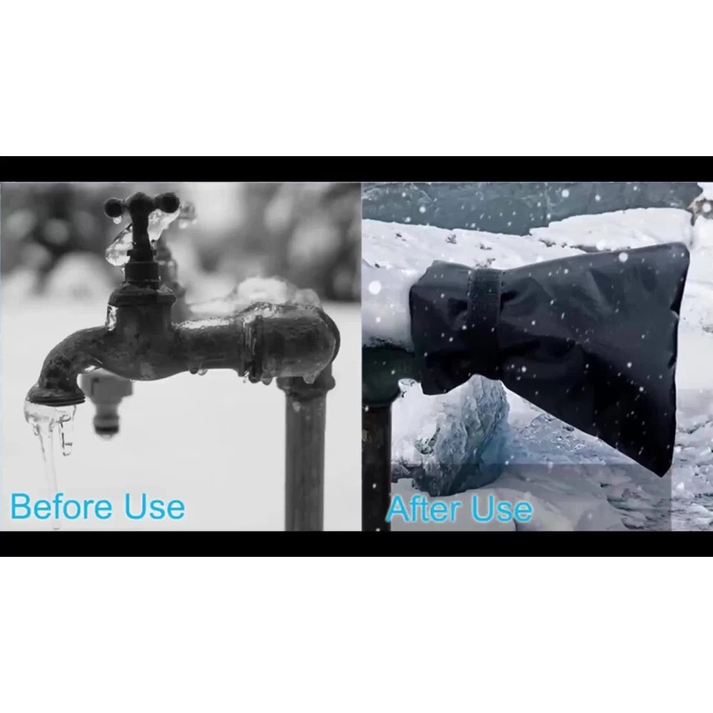 Reusable Outdoor Faucet Cover – Insulated Spigot Protector for Winter