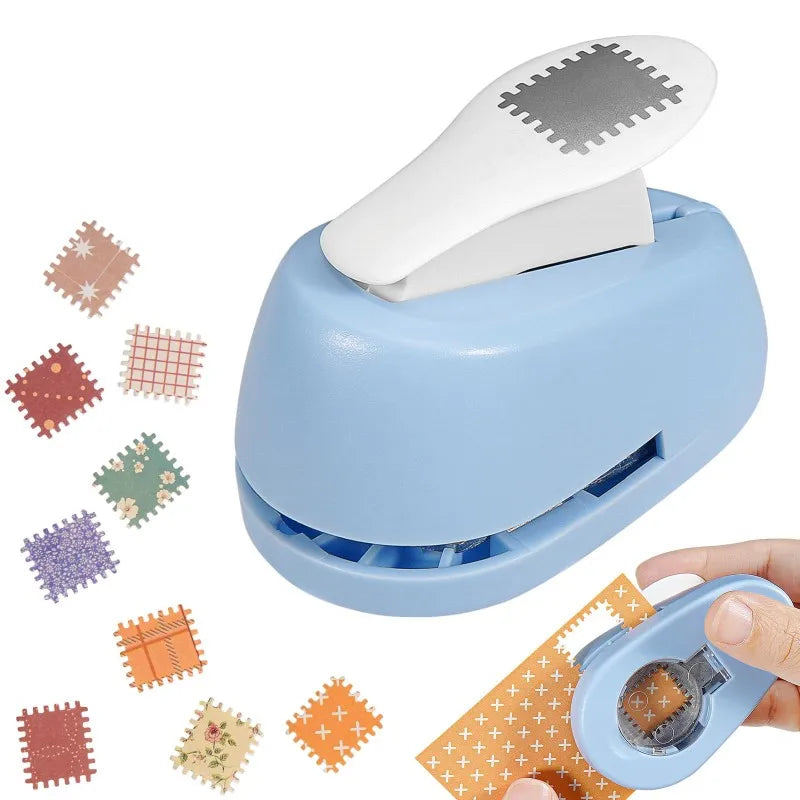 Perforadora con forma de sello para manualidades y scrapbooking