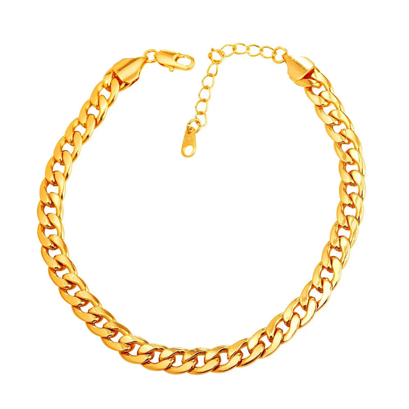 Classic Cuban Chain Anklet
