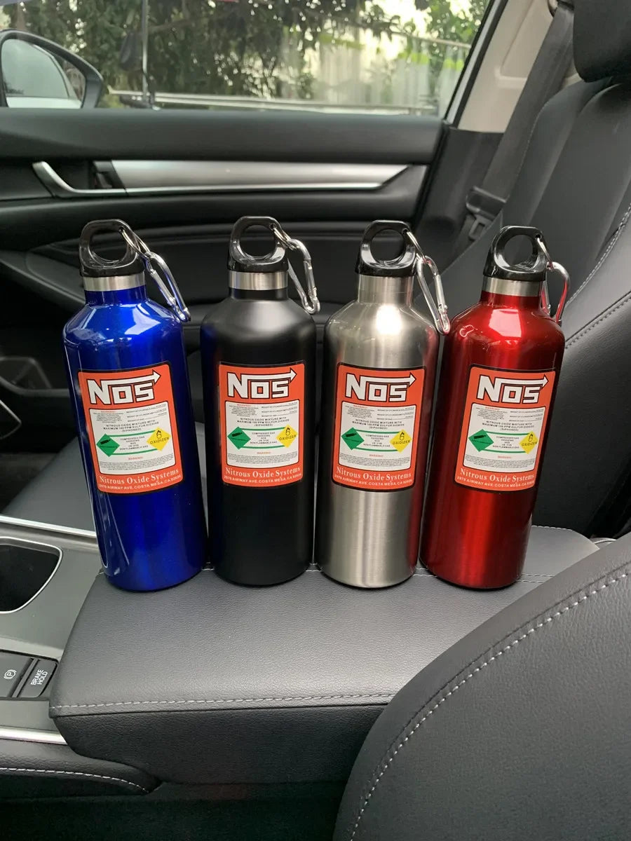 Stainless Steel 500ml Vacuum Insulated Bottle with NOS-Style Design