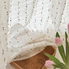 Rideaux en Lin Transparent avec Motif Bonbons