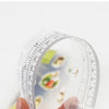 Multifunctional Transparent PVC Bookmark Ruler for Loose-Leaf Notebooks