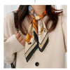 Silk-Feel Square Scarf for Women