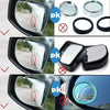Frameless 360° Adjustable HD Blind Spot Mirrors