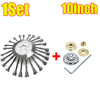 Carbon Steel Wire Brush Trimmer Head for Weed & Grass Cutting