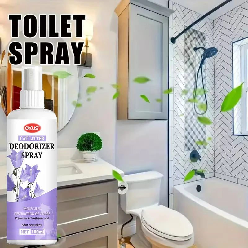 Pet Deodorizing Spray for Dogs and Cats - Long-Lasting Freshness