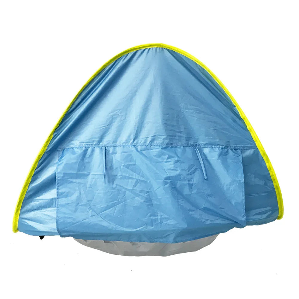 Pop-Up Beach Tent with Built-In Splash Pool for Kids