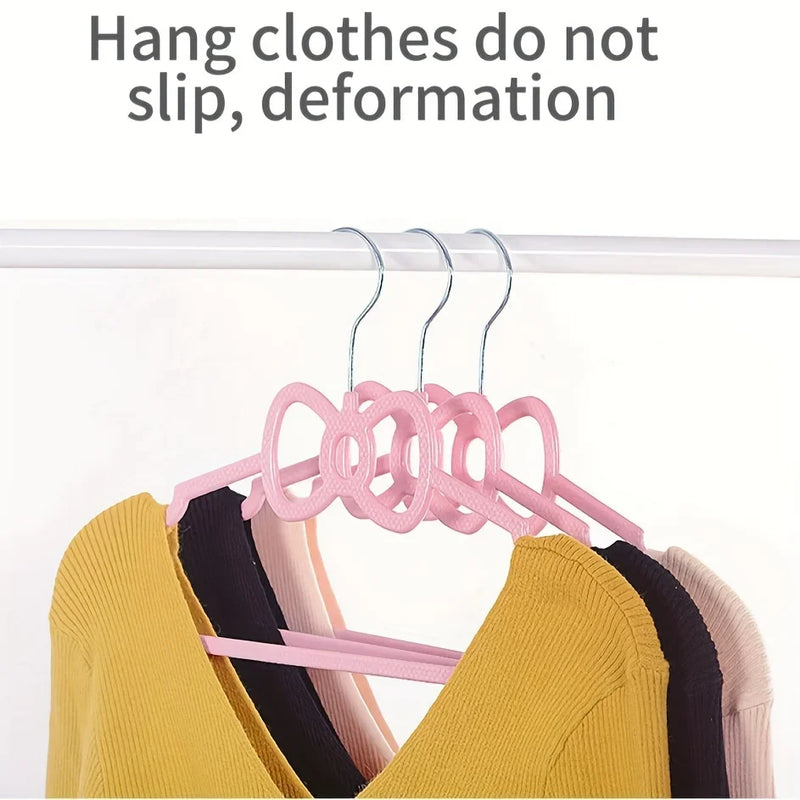 Non-Slip Butterfly Hangers for Wardrobe Organization