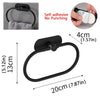 Self-Adhesive Stainless Steel Towel Rack