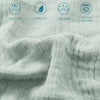 Breathable 4-Layer Cotton Muslin Blanket — Lightweight & Soft for All Seasons