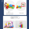 Montessori Rainbow Stacking Blocks for Kids | Spatial Thinking & Math Learning Toy