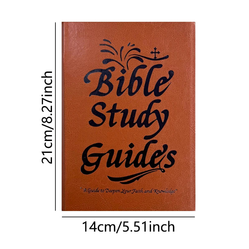 Cahier d'étude biblique avec sangle signet