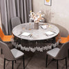 Elegant Lace Embroidered Waterproof Tablecloth