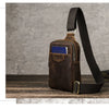 Genuine Leather Crossbody Sling Bag for Men