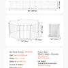 Walk-Through Safety Gate for Babies and Pets