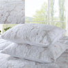 Quilted Cotton Pillow Cover Set with Embroidered Detail – Hypoallergenic 50x70 cm