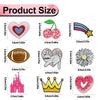 Assorted Cartoon Embroidery Patches for DIY Clothing and Accessories
