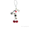 Red Cherry Bow Phone Chain & Keychain