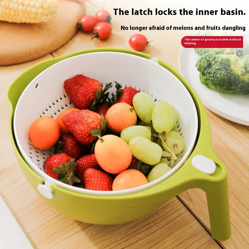 Double-Layer Kitchen Sink Strainer