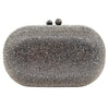 Rhinestone Evening Clutch with Chain Strap