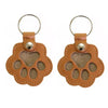 PU Leather Pet Memorial Keychain