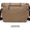 Vintage Canvas Messenger Bag for Men – Retro Crossbody Shoulder Bag