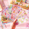 Kawaii Laser Sticker Pack for Scrapbooking and DIY Crafts