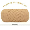 Thick Polyester Blend Yarn for Knitting & Crochet