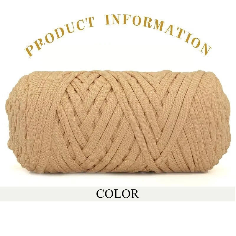 Thick Polyester Blend Yarn for Knitting & Crochet