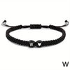 Personalized Alphabet Heart Bracelet