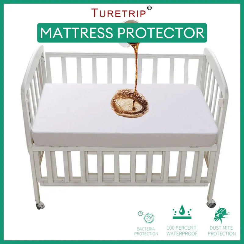 Protector de Colchón para Cuna Impermeable y Transpirable