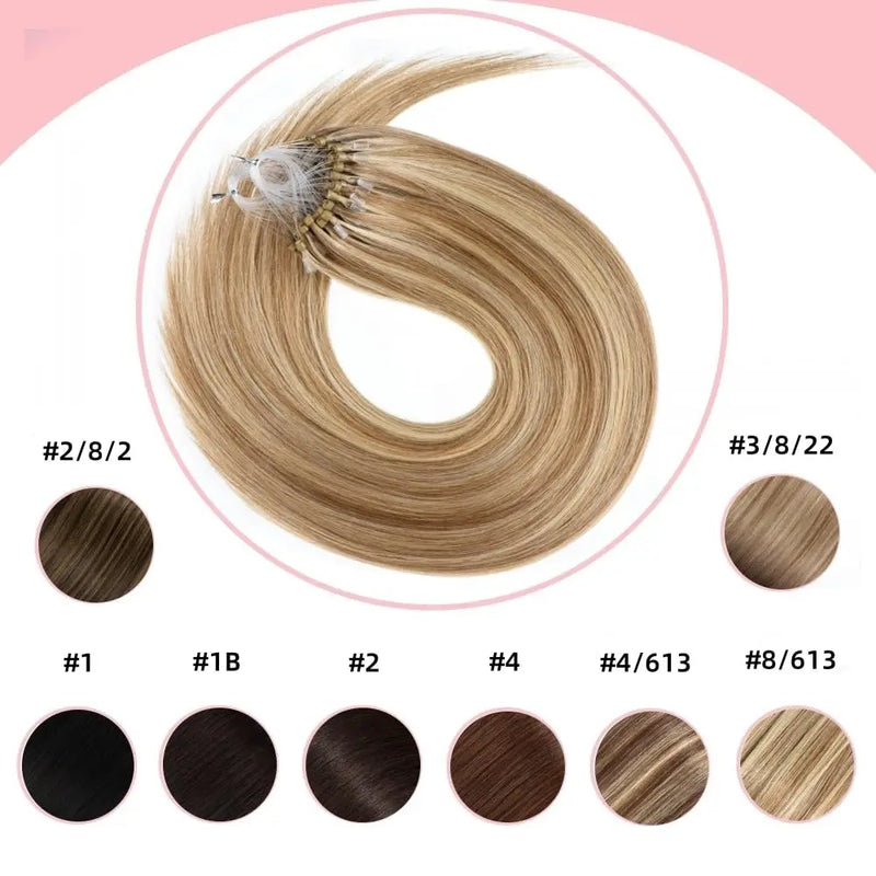 Micro Loop Remy Human Hair Extensions