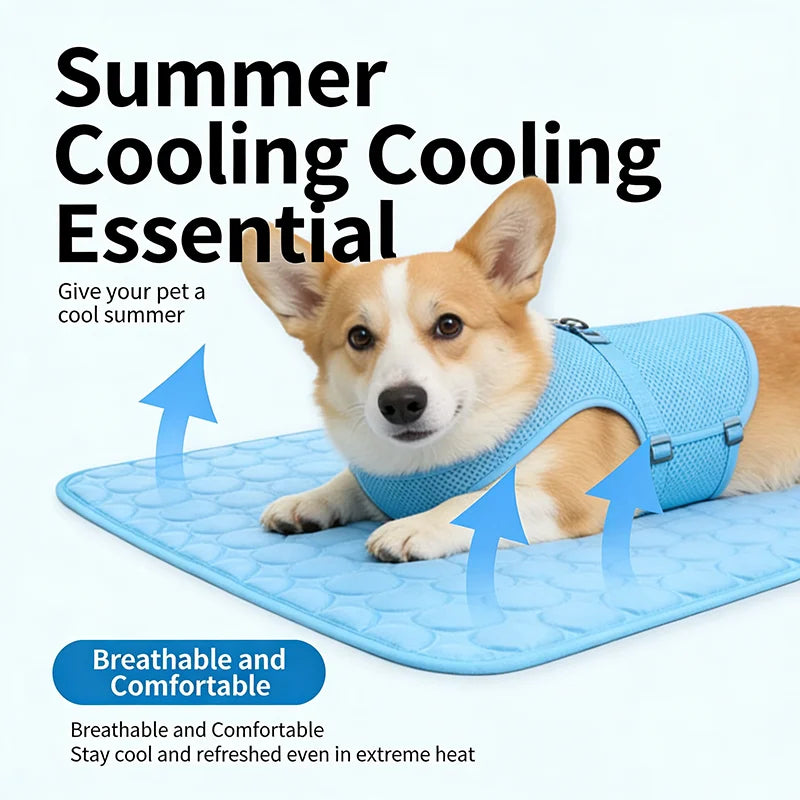Ice Silk Pet Cooling Mat