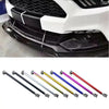 Universal Adjustable Bumper Lip Splitter Rods for Car Front & Rear