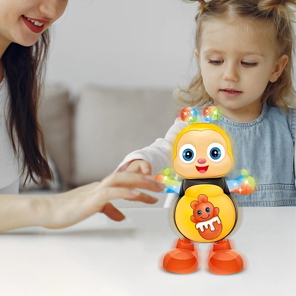 Musical Dancing Bee Toy with Lights and Motion