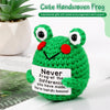 Handmade Crochet Amigurumi Doll with Love and Encouragement