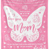 Soft Coral Fleece Throw Blanket – Lightweight & Cozy for All Seasons