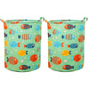 Foldable Fabric Laundry Basket with Handles