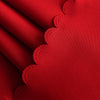 Round Solid Color Polyester Tablecloth for Weddings, Parties & Dining