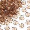 Floral Resin Bead Caps for Jewelry Making