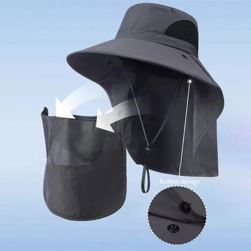 UV Protection Sun Hat with Neck Flap