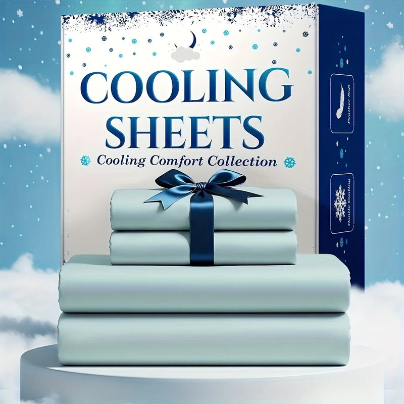 Cooling Bamboo-Blend Bed Sheet Set