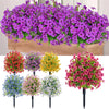 UV-Resistant Faux Orchid Branches for Indoor & Outdoor Decor