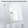 Clear Hard Back Case for iPad with Detachable Sliding Cover