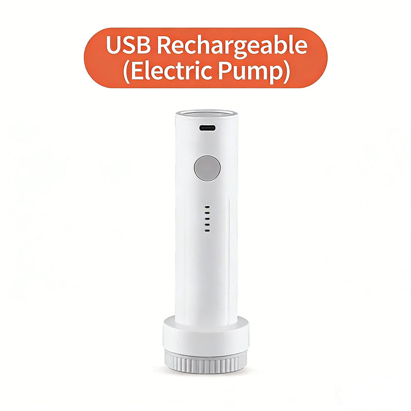 Portable Electric Vacuum Pump for Storage Bags