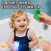 Dinosaur LED Bath Toy with Color-Changing Lights